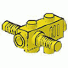 Part 2516 Yellow Minifig, Utensil Tool Chainsaw Body 